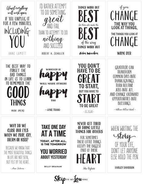 Amazing Life Quotes For Inspiration Free Printable Cards Printable
