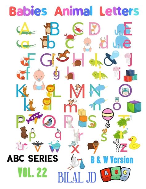 Babies Animal Letters Alphabet Book For Babies Alphabet Books