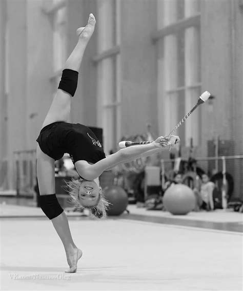 Rhythmic Gymnastics Rhythmic Gymnast Flexibility Gymnastics Ribbon