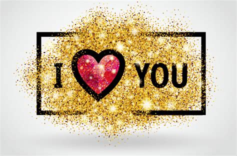Valentines I Love You Banners Vector 04 Vector Banner