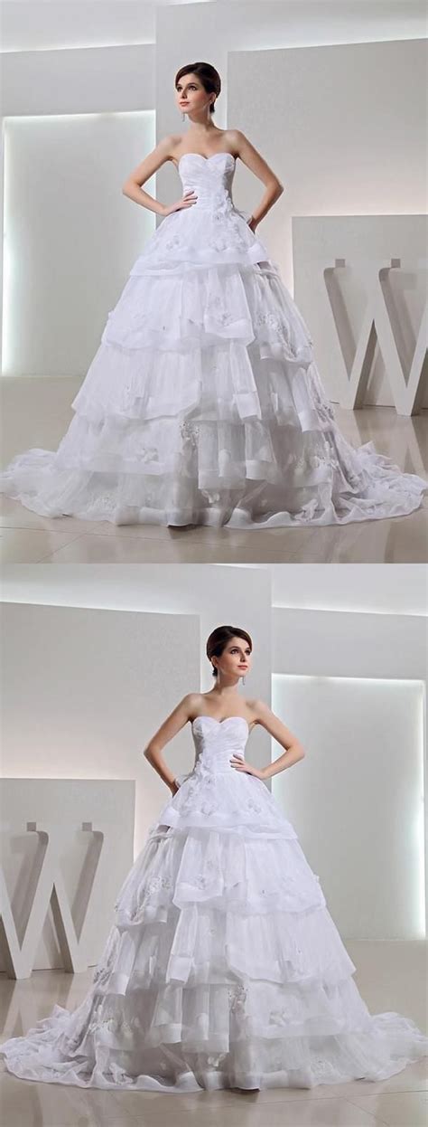 Hot Sale Comely Ball Gown Stylish Beading Long Organza Ball Gown