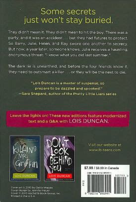 Looking for books by lois duncan? I Know What You Did Last Summer by Lois Duncan, Paperback ...