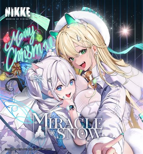 [12 8 Patch] Limited Nikkes Rupee Winter Shopper And Anne Miracle Fairy Goddess Of Victory