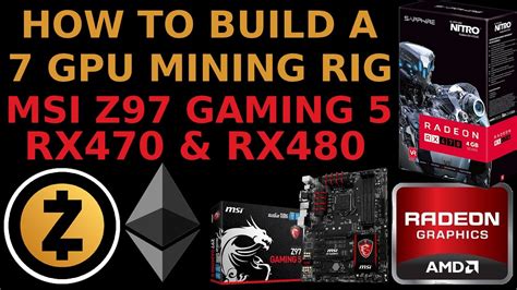 How to build an ethereum mining rig 2019 full guide cryptouniverses. How To Build a 7 GPU Mining Rig for ZCash Ethereum Monero ...