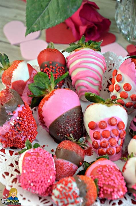 Valentines Day Strawberries For Your Special Sweetheart Chocolate
