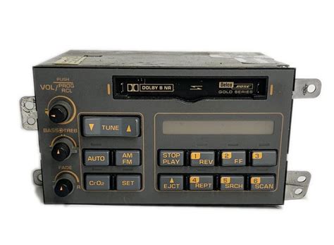 1985 1989 C4 Corvette Bose Radio Stereo Cassette Oem 34565890