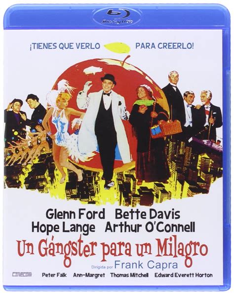 Un Gangster Para Un Milagro Bd Blu Ray Amazones Glenn Ford Bette