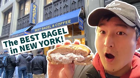 Nycs Best Bagel And Coffee Better Than Ess A Bagel Youtube