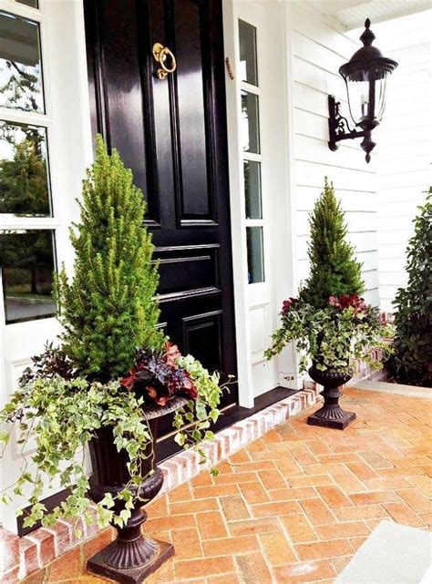 Pin By Cindy Stitz On Decor Front Door Plants Front Porch Flowers