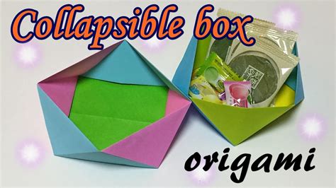 Origami Box Easy Instructions For Beginners How To Make A Paper