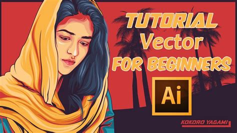 Tutorial Vector Portrait Using Adobe Illustrator Illustrator Tutorials