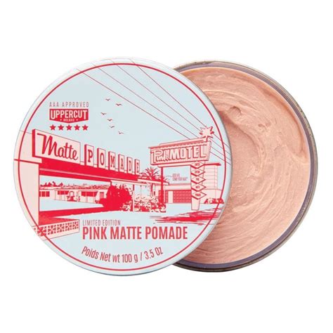 Uppercut Deluxe Pink Matte Pomade Limited Edition 100g BM Professional