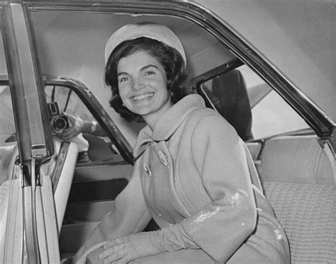 Smiling Jackie Onassis Fine Art Print See More Black And White