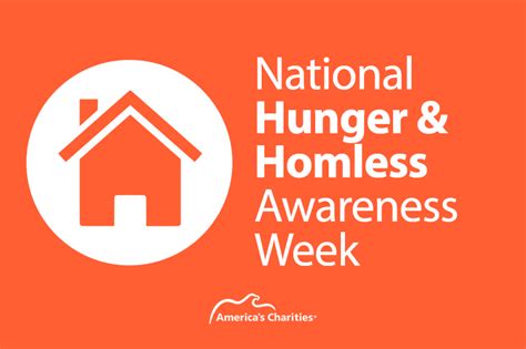 National Hunger And Homeless Awareness Week Americas Charities