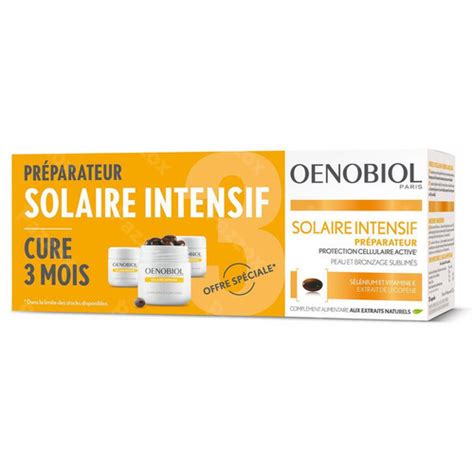 Oenobiol Solaire Intensif Caps 3x30 Pazzox Pharmacie En Ligne