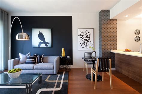 20 Knockout Black Accent Wall In The Living Room Home