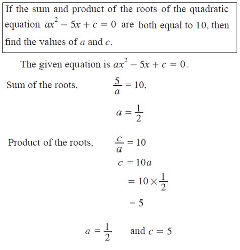 What is the sum of the reciprocals of the roots of the equation ? OMTEX CLASSES: If the sum and product of the roots of the ...