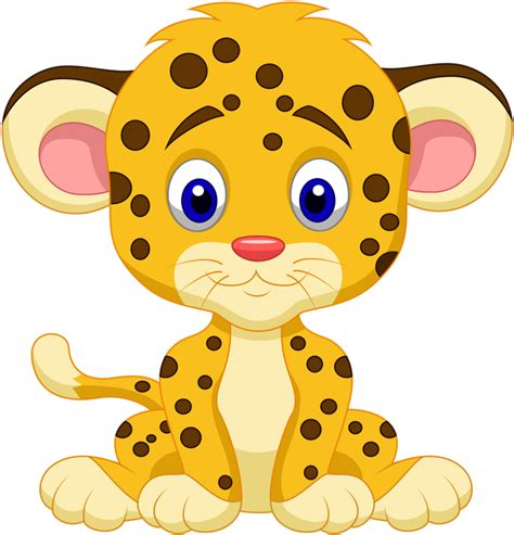 Download Onça Safari Png Clipart Animal Cute Clipartkey