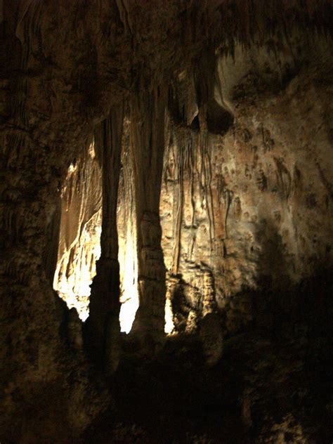 Columns Cave Formations In Carlsbad Cavern Patrick Fulton Flickr