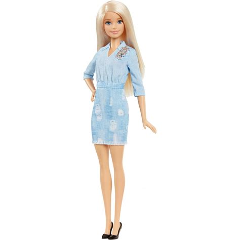 Barbie Fashionistas Doll Double Denim Look Original Body Caucasian