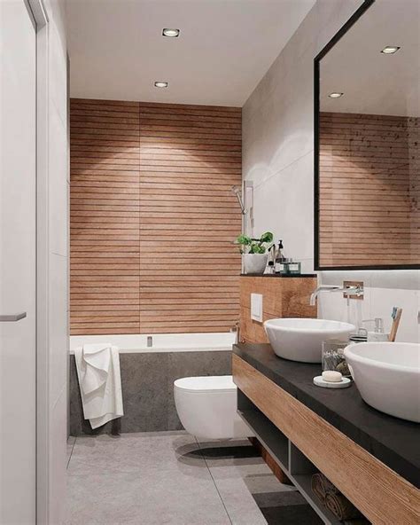 40 Wood Bathroom Decor Ideas For A Spa Feel Shelterness