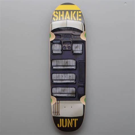 Shake Junt Stickerama Cruiser Skateboard Deck 875 Shake Junt From