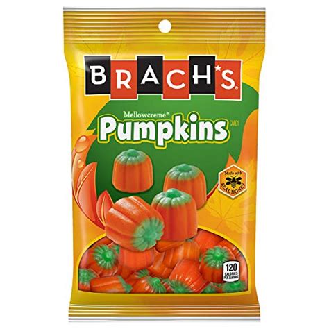 Brachs 1 Bag Mellowcreme Pumpkins Orange And Green