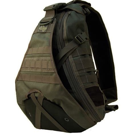 Tactical Sling Backpack Black Iucn Water