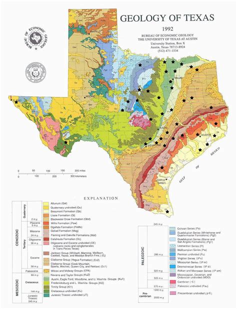 Texas Geological Map Secretmuseum