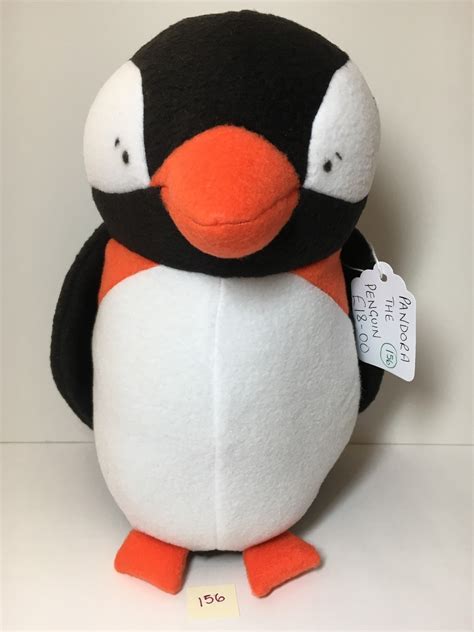 T Idea Soft Toy Penguin Soft Toy Teddy Penguin Etsy