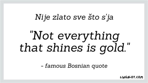 56 Bosnian Quotes Sayings And Proverbs Their Meanings Lingalot