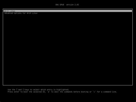 Arch Linux Installation And Configuration On Uefi Machines