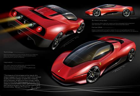 Ferrari F75 Mugello By Adam Flay Car Body Design