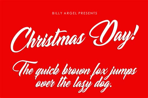 Christmas Day Font