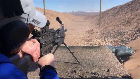 Bullets And Burgers Shooting A Machine Gun In Las Vegas Youtube