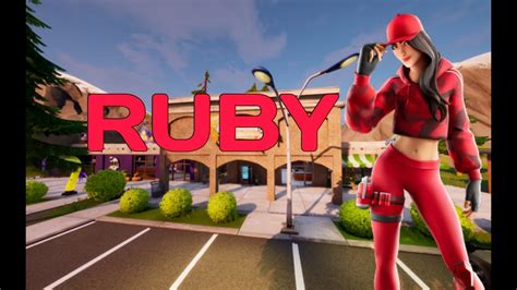 Ruby Fortnite Fortnite Ruby Skin Character Png Images Pro Game