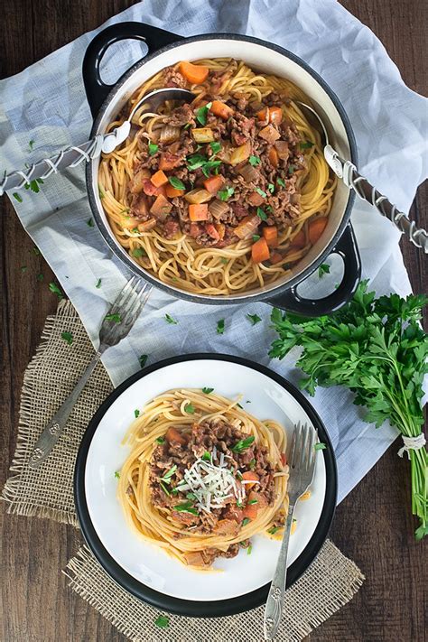 Spaghetti Bolognese - Charlotte's Lively Kitchen