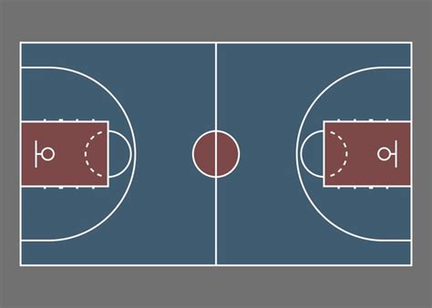 Basketball Court Above Over 422 Royalty Free Licensable Stock Vectors