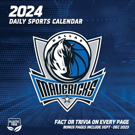 Nba Dallas Mavericks 2024 Desk Calendar
