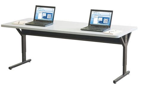 Balt Computer Desk 72 X 33 12 X 30 In Gray 13f57289862 Grainger