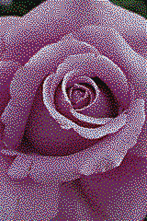 Rosa Pixel Art Gallery 32 Tavole Quercetti Pixel Art