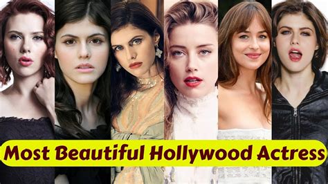 Top 10 Most Beautiful Hollywood Actresses 2022 Hollywood Beautiful Actress Youtube