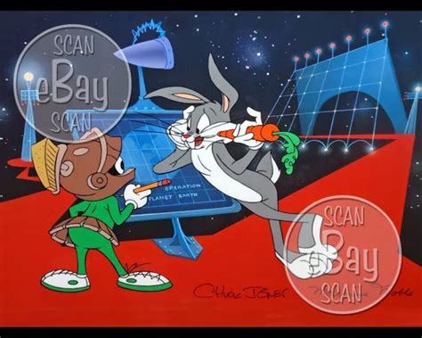 Rare Bugs Bunny Cartoon Photo Warner Bros Animation Looney Tunes Chuck