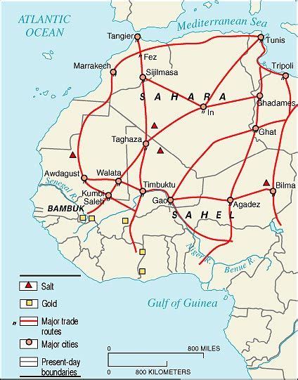 The Trans Saharan Trade Routes