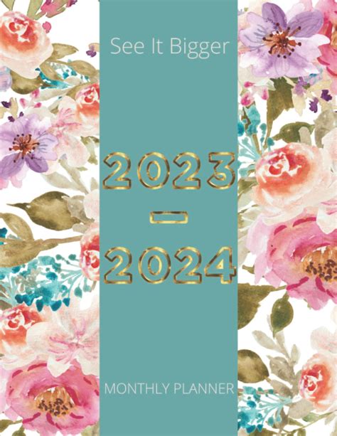 Buy See It Bigger Planner 2023 2024 Monthly Planahead See It Bigger