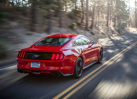 The mustang ecoboost makes 10ps more power and more importantly 40nm more torque while doing about 11 kilometres to the litre. 2015 Ford Mustang European Pricing Announced, 2.3-liter ...