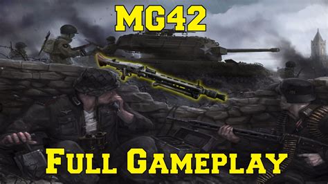 Heroes And Generals Mg42 W Tight Grip Gameplay Kill Streaks Youtube