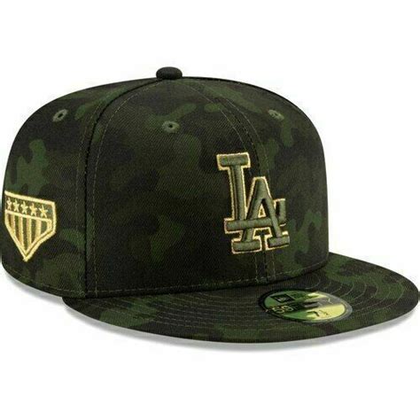 New Era Los Angeles Dodgers 5950 Of Camo Armed Forces Day Fitted Hat