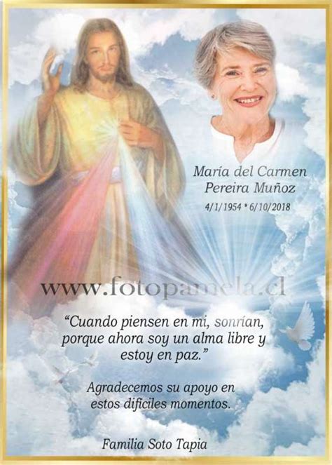 Invitaciones Misa De Honras Tarjetas Condolencias Defuncion En Santiago Libros Y Revistas 35572