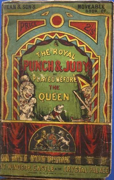 Dean And Sons Movable Book Of The Royal Punch And Judy As Played Before
